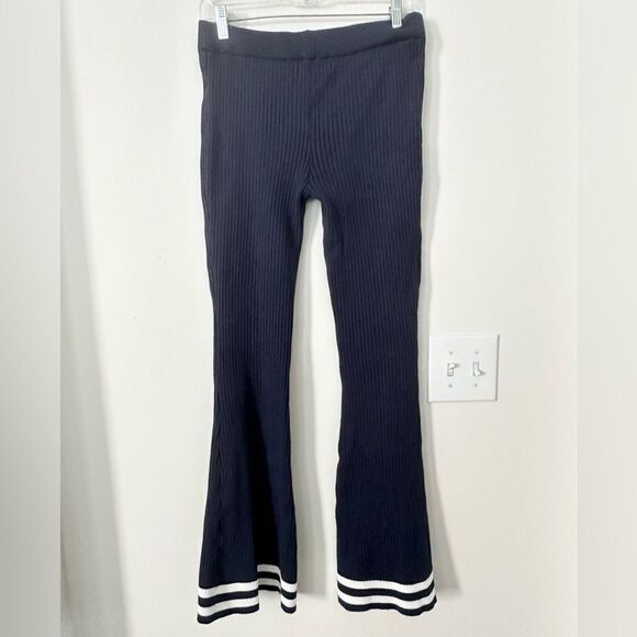 Edikted Pluto Ribbed Flared Pants M - Picture 5 of 7